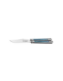 Couteau Papillon Boker Magnum Balisong Blue