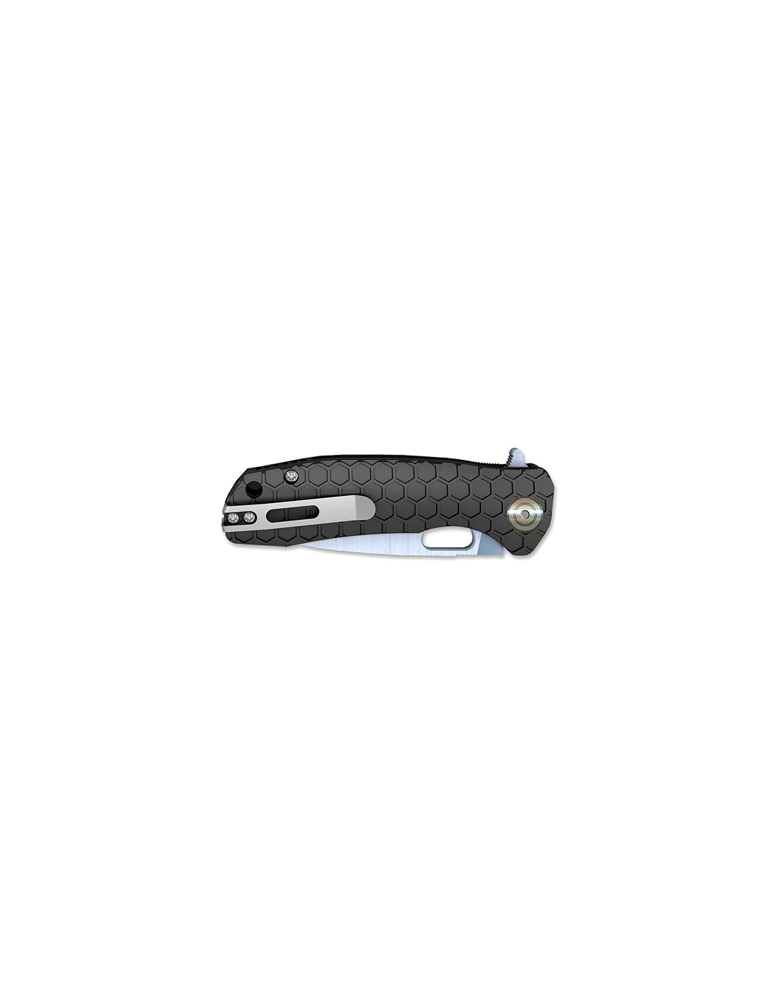 Couteau Pliant Honey Badger Flipper Small Black – Image 2