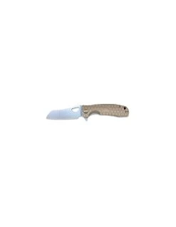 Couteau Pliant Honey Badger Wharncleaver Large Tan