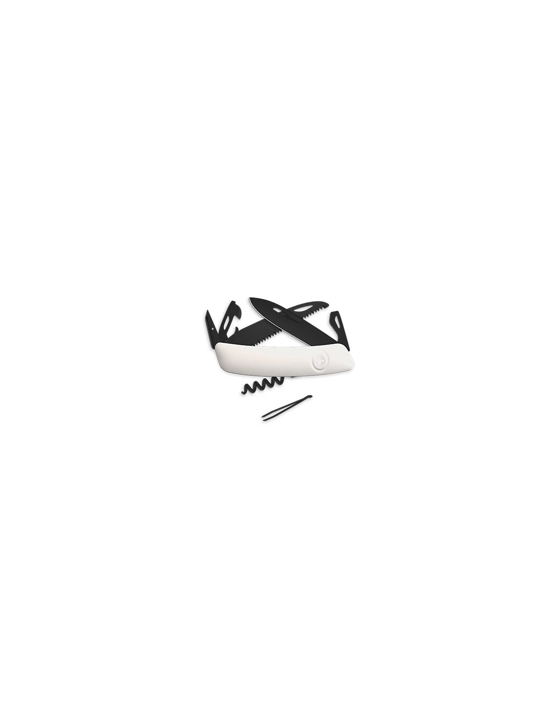 Couteau Suisse Swiza D05 ALLBLACK, Blanc
